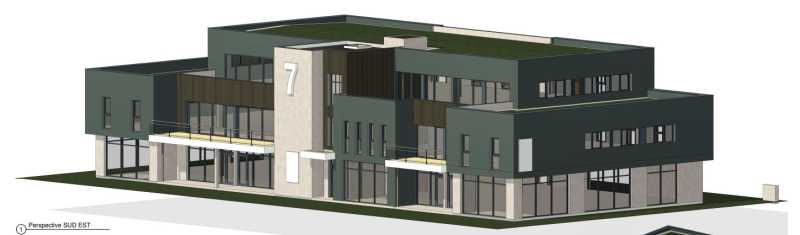 Visuel 4 de l'annonce : BUREAUX NEUFS D'ENVIRON 649 M² DIVISIBLES A LANDERNEAU ZONE DES BOIS NOIRS