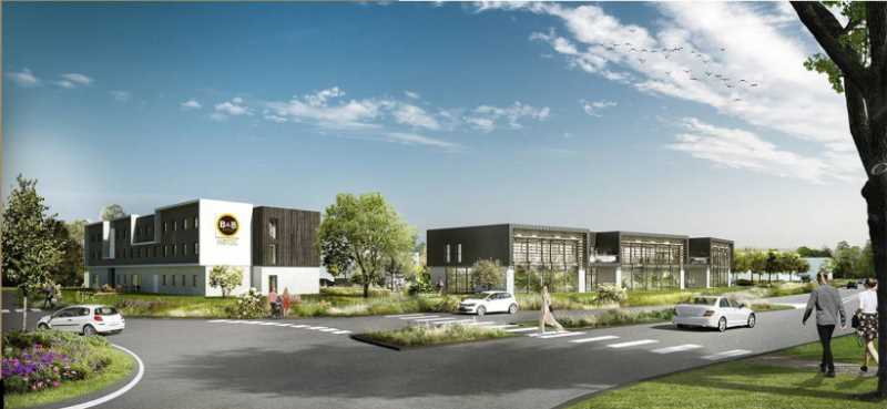 Visuel 2 de l'annonce : BUREAUX NEUFS D'ENVIRON 649 M² DIVISIBLES A LANDERNEAU ZONE DES BOIS NOIRS