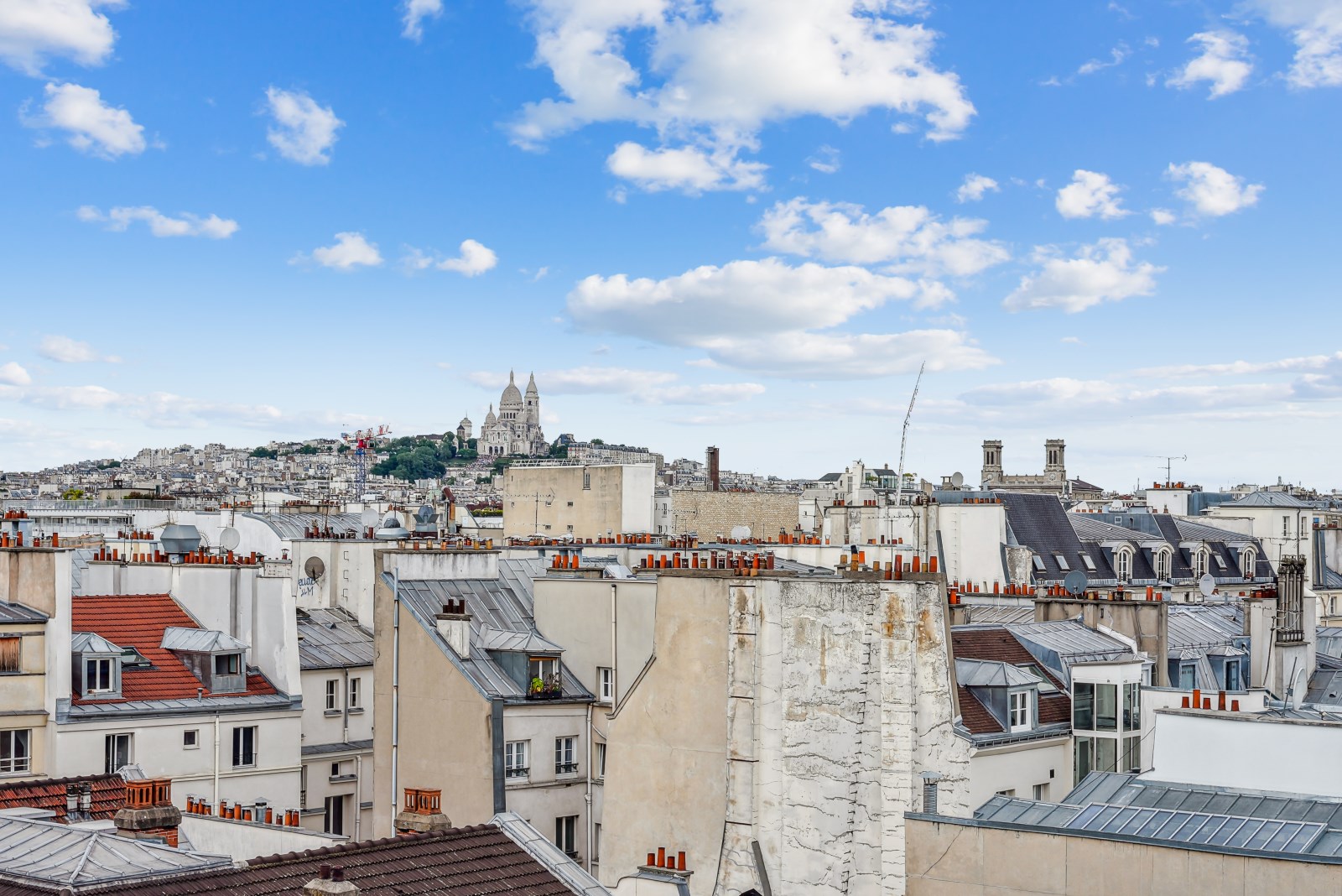 Balcon avec vue sur le Sacré Coeur - 