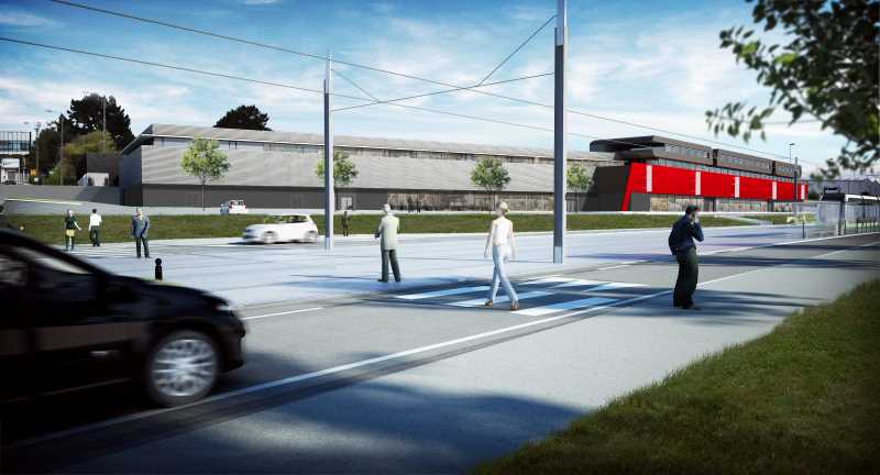 BUREAUX 570 M² A LOUER BREST KERGONAN